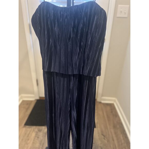 Amanda Uprichard Collina Jumpsuit – Size Medium – Navy - Picture 12 of 12